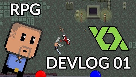 Indie Game Devlog #01 Top down RPG in Game Maker