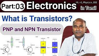 PNP and NPN Transistors in tamil