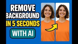 Remove Image Background in 5 Seconds Using Free AI Tool!