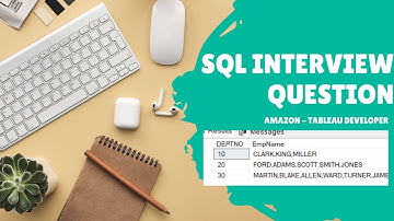 SQL Interview Question | Amazon