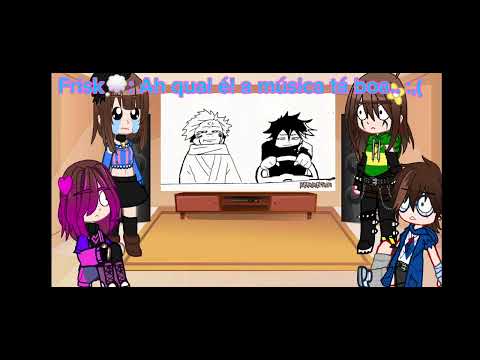 React Megumi levando Sukuna para o shopping