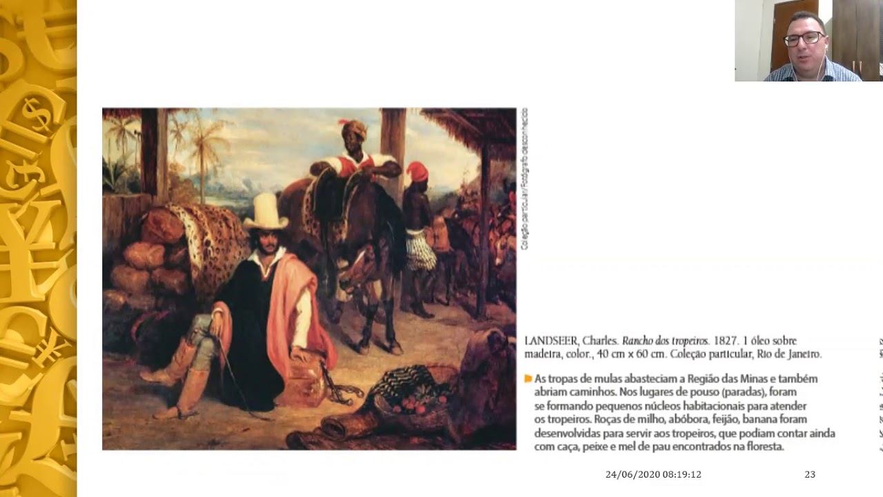 A Economia Mineradora Brasileira Florescida Na Epoca Colonial