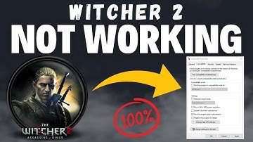 The Witcher 2 Not Working Problem Fixed
