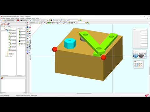 Einführung: Der Zusammenbau von Volumenmodellen in BeckerCAD 3D Pro