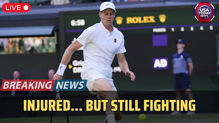 Jannik Sinner Battles Injury at Wimbledon | Can He Still Win It All? । USA TODAY NEWS