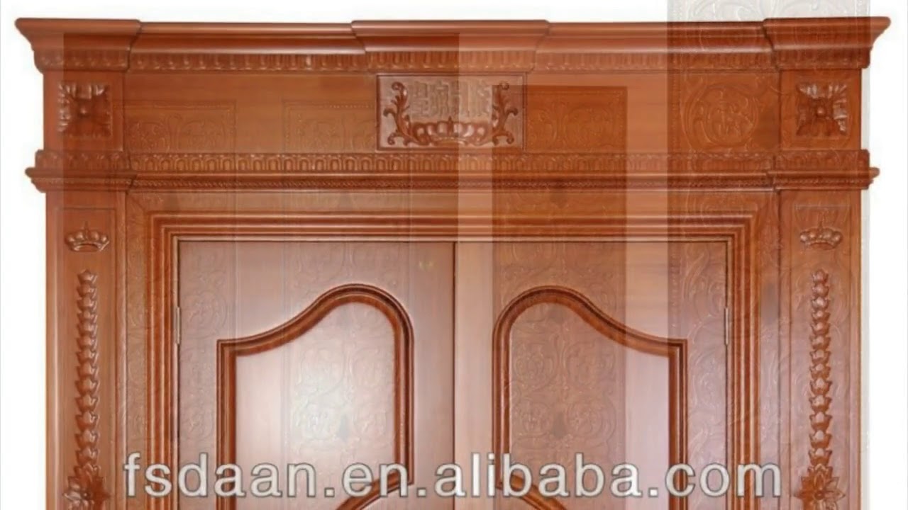 Indian Solid Timber Door Entry Model Teak Wood Panels Carved Main Front Double Door Design For House Buy Indian Model House Main Door Design Teak Wood Main Door Designs In India Wooden Double