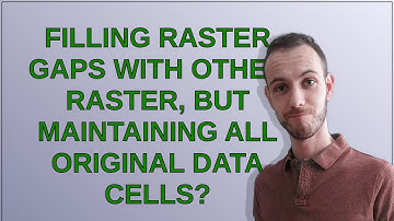 Filling raster gaps with other raster, but maintaining all original data cells?