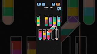 Water Color Sort Level 1121 1122 1123 1124 1125 WalkThrough Solution Gameplay