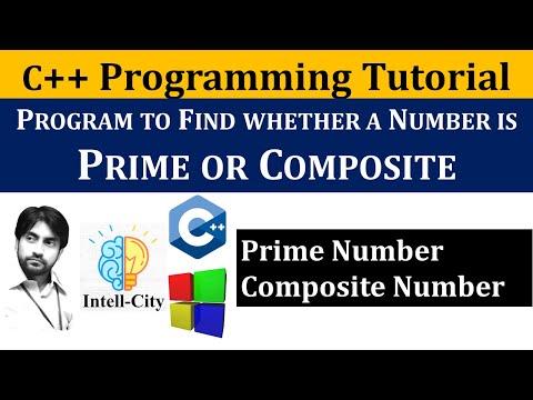 Prime Number Program in C++
