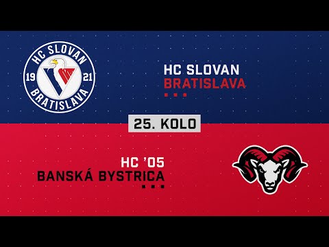 25.kolo HC Slovan Bratislava - HC 05 Banská Bystrica HIGHLIGHTS
