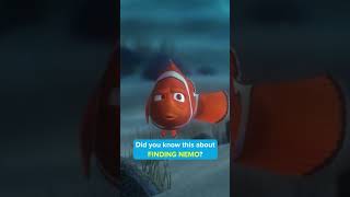 Did you know this about FINDING NEMO