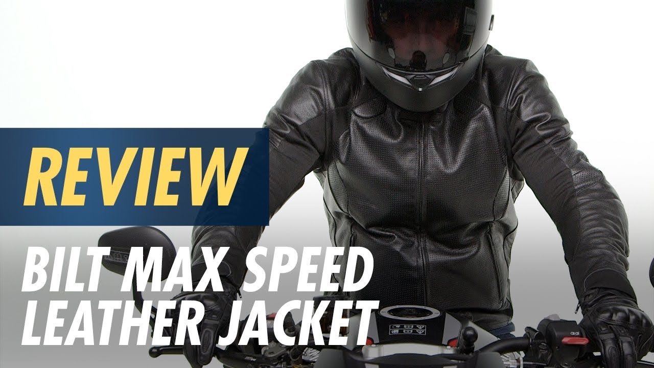 Bilt Max Speed Leather Jacket Review At Cyclegear Com Youtube