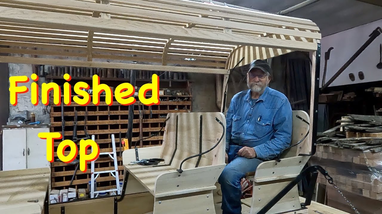 Finishing The Mud Wagon Top! Engels Coach Shop YouTube
