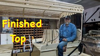 Finishing The Mud Wagon Top! | Engels Coach Shop