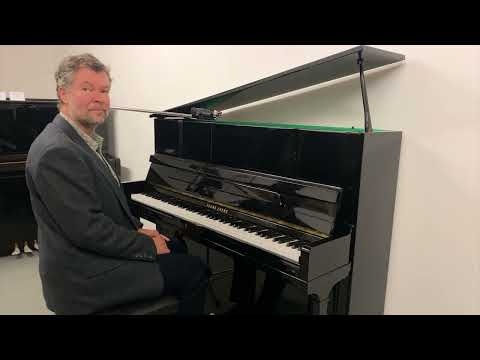 Demo of a 2000, Young Chang E-118 upright piano at Besbrode Pianos