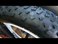 Fat Bike Rider # Vittoria Cannoli 26 x 4.8 Fat Bike Tyre fitted