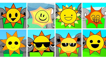 Incredibox - Sprunki but ONLY MR SUN in ALL Different Mods Part 2