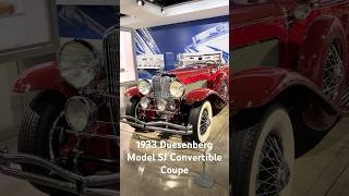 1933 Duesenberg Model SJ Convertible Coupe, Walk Around, 4K #duesenberg #petersenautomotivemuseum