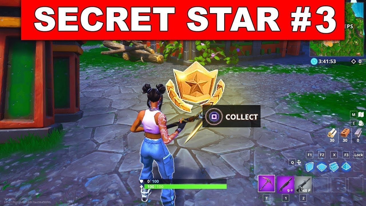 Week 3 Secret Battle Star Location Youtube