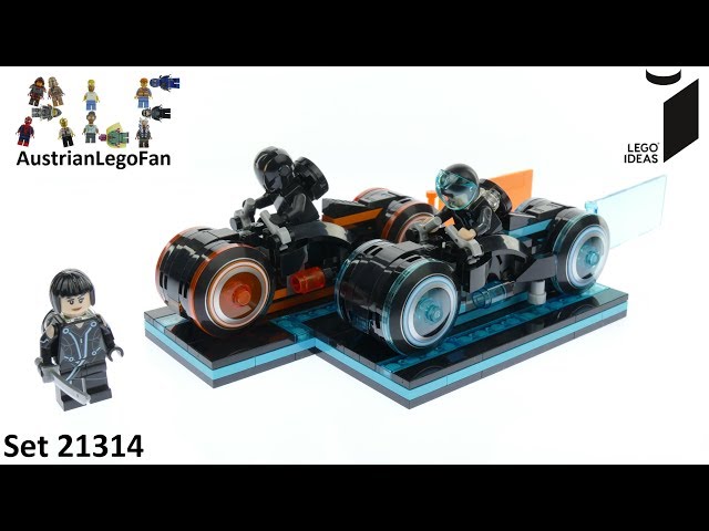 Lego Ideas 21314 TRON: Legacy - Lego Speed Build Review - YouTube