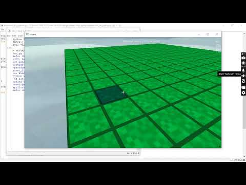 minecraft in python demonstrate(outdated version)