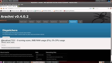 Config Arachni Scanner in Backtrack 5 R3