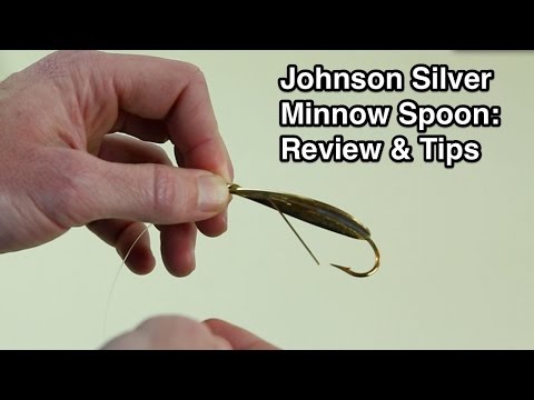 Johnson Silver Minnow Weedless Spoon - Rigging Tips 