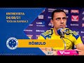 🎙 ENTREVISTA COLETIVA | RÔMULO: "TODOS NÓS ESTAMOS CONTENTES COM A CHEGADA DO LUXEMBURGO"