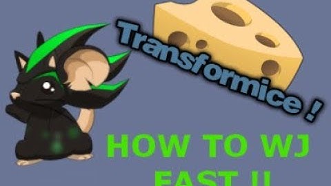 Transformice - HOW TO WJ FAST  0 FAIL !