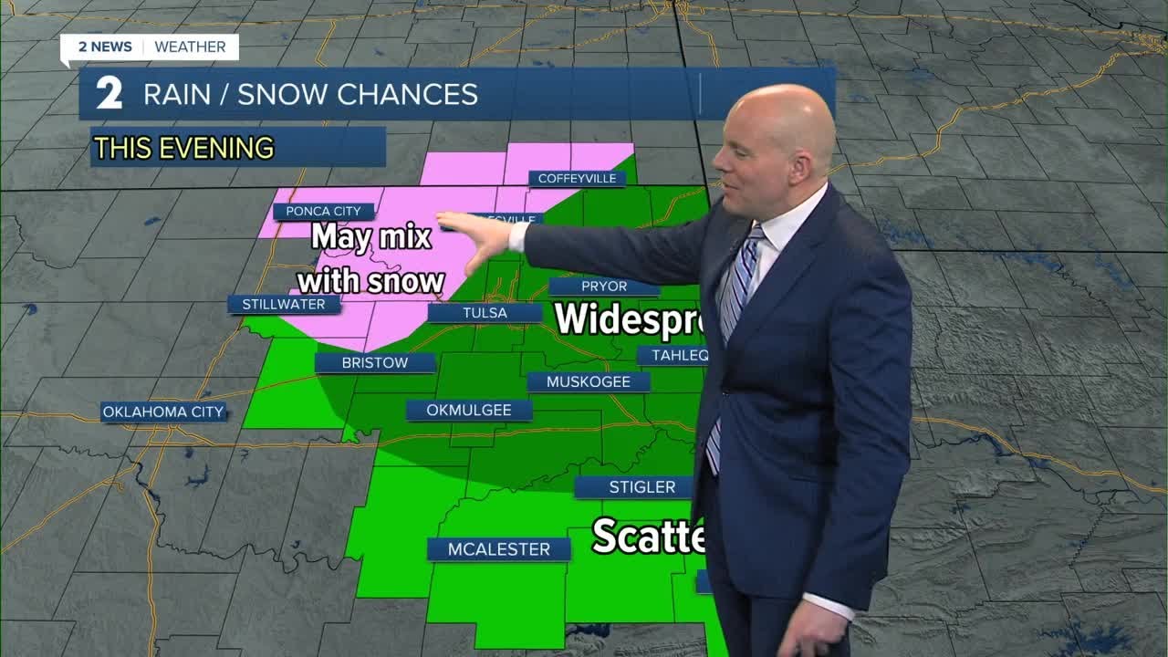 A chilly and wet Wednesday ahead - YouTube