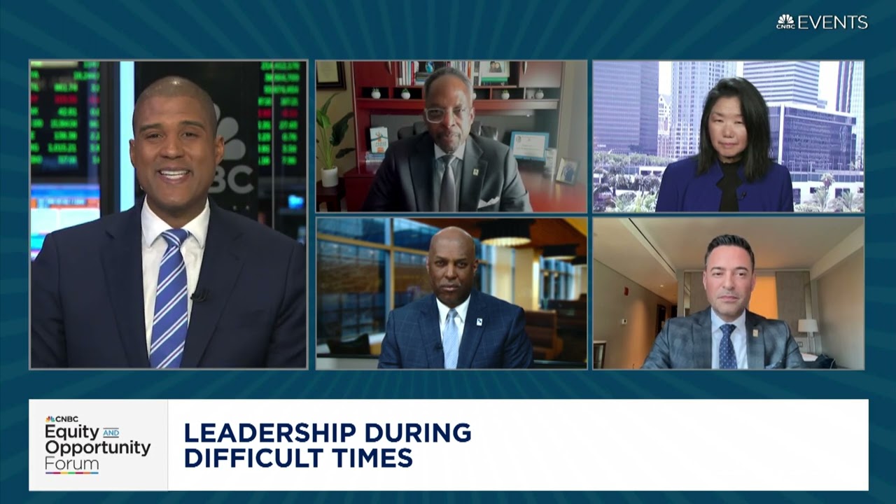 Frank Holland talks to top leadership experts about leadership during difficult times