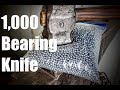 Forging A Knife From 1,000 Ball Bearings! | Canister Damascus, Pattern Welded Knifemaking Part 1