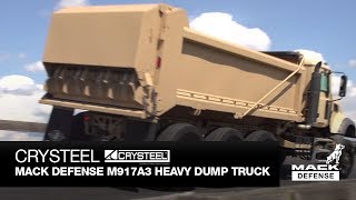 Crysteel Manufacturing and Mack Defense - M917A3 Heavy Dump Truck