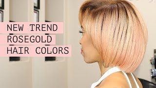 #PRAVANA Go ROSE GOLD on 4Z Natural Hair 5 MINUTES | Hair Makeover #23 | Ft. Young Head Beats