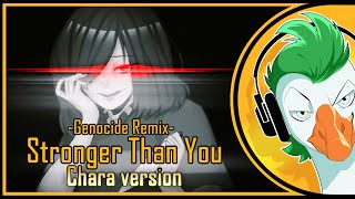 [Rus Cover] Stronger Than You -Genocide Remix- [Chara Version] (На Русском)