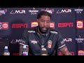 Justin Tatum press conference vs Sydney Kings - Round 2, NBL27