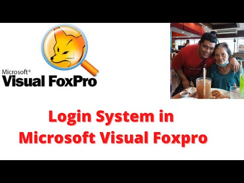 Login in Microsoft Visual Foxpro