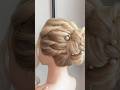 Собранная прическа #прическинасвадьбу #makeup #макияждляновичков #пучок