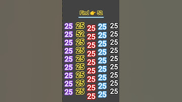 find odd number #puzzle #quiz #iqtest #maths #gk #find #ढूंढो #gkquiz #gkquestion #mathstricks
