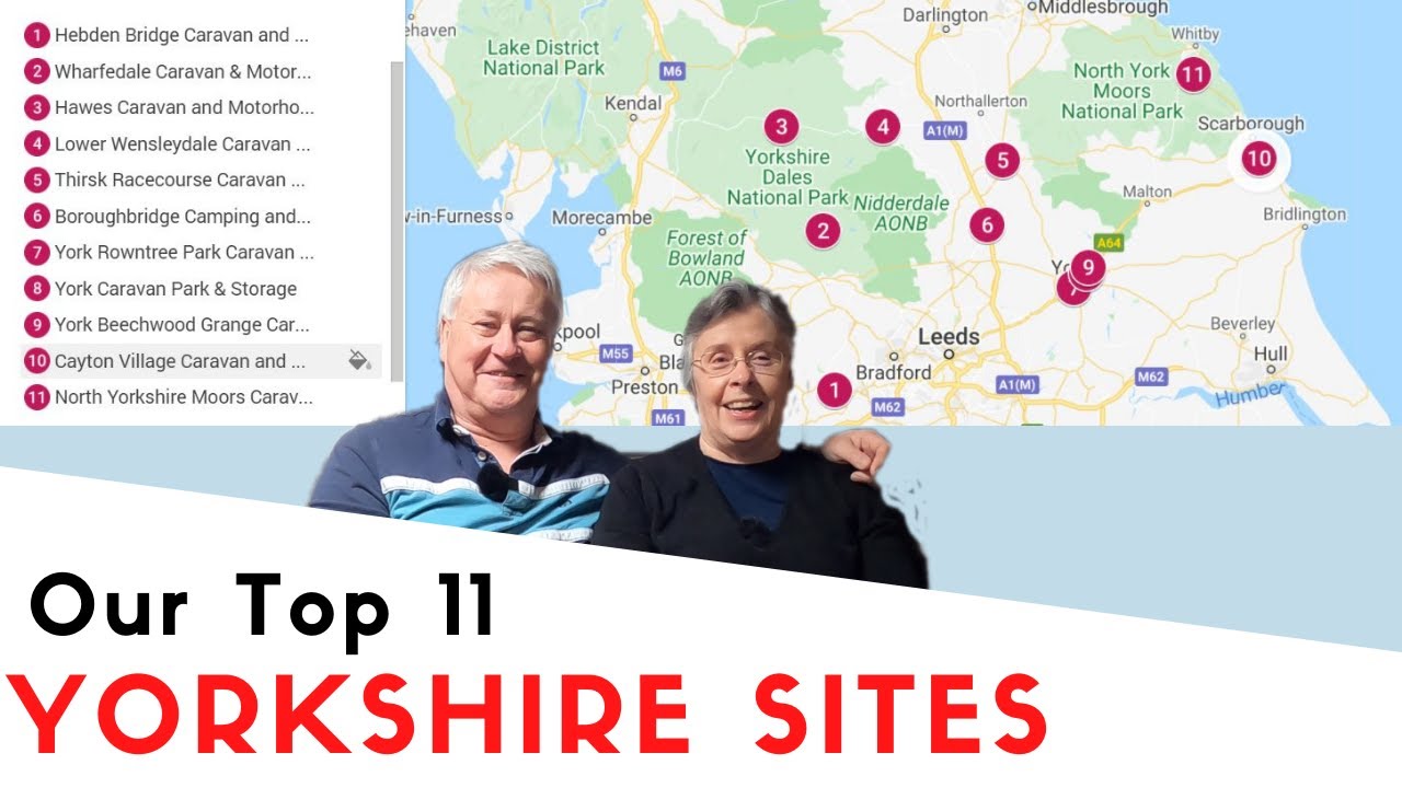 Top 11 Yorkshire Campsites