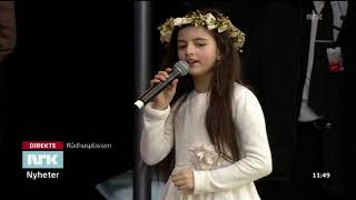 Angelina Jordan - What A Wonderful World - 2 performances - Nobel Peace Prize Concert - Oslo - 2014