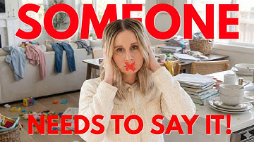 The BRUTAL Truth About Having A Clean Home NO ONE Wants To Hear. #homemanagement #homesystems