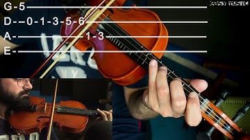 How to play C minor Scale on Violin | Easy Music Tutorials