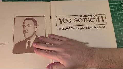 RPG History - Shadows of Yog-Sothoth