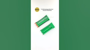 Soft closing buffer for drawer slide # #pushinfitting#drawerslide #buffer