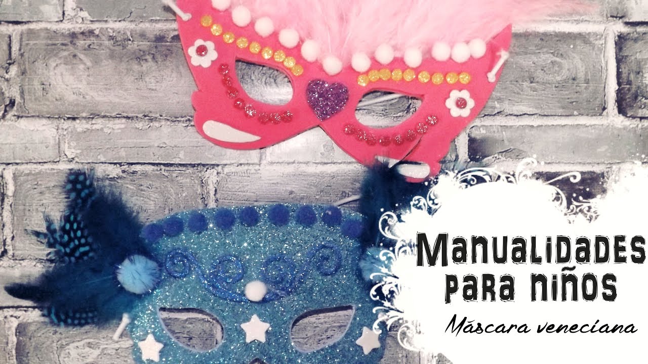 Máscaras Venecianas. 🎭 Antifaces Carnaval de Venecia