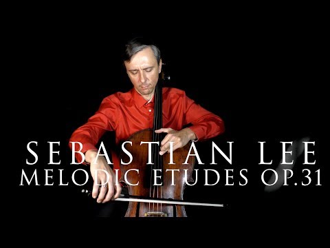 S Lee Etude No1 From 40 Melodic And Progressive Etudes For Cello Op 31 Book 1 - 
