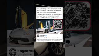 Koenigseggs Tiny 3-Cylinder That Makes 600 Hp