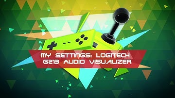 Settings: Logitech G213 Audio Visualizer