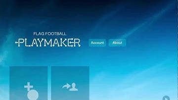 Add a Playbook - Flag Football Playmaker iPad App v2.0
